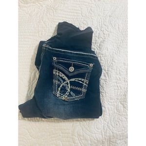 Bootcut maternity jeans